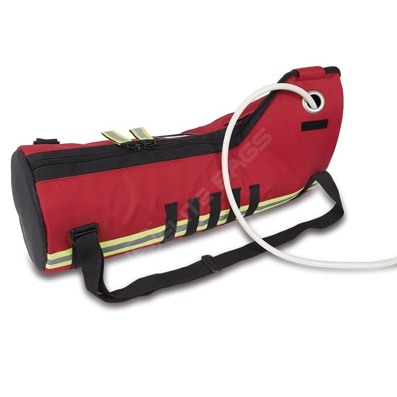 TUBE’S Oxygen Barrel Bag - Red Polyester