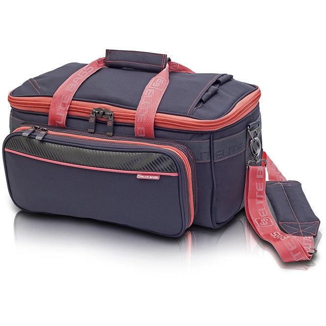 GP's Light medical bag – Grey and Salmon pink