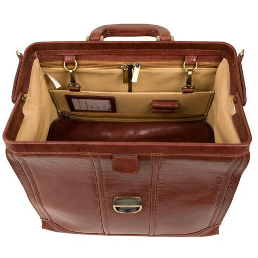 Elite Traditional Medical Case - Brown Leather