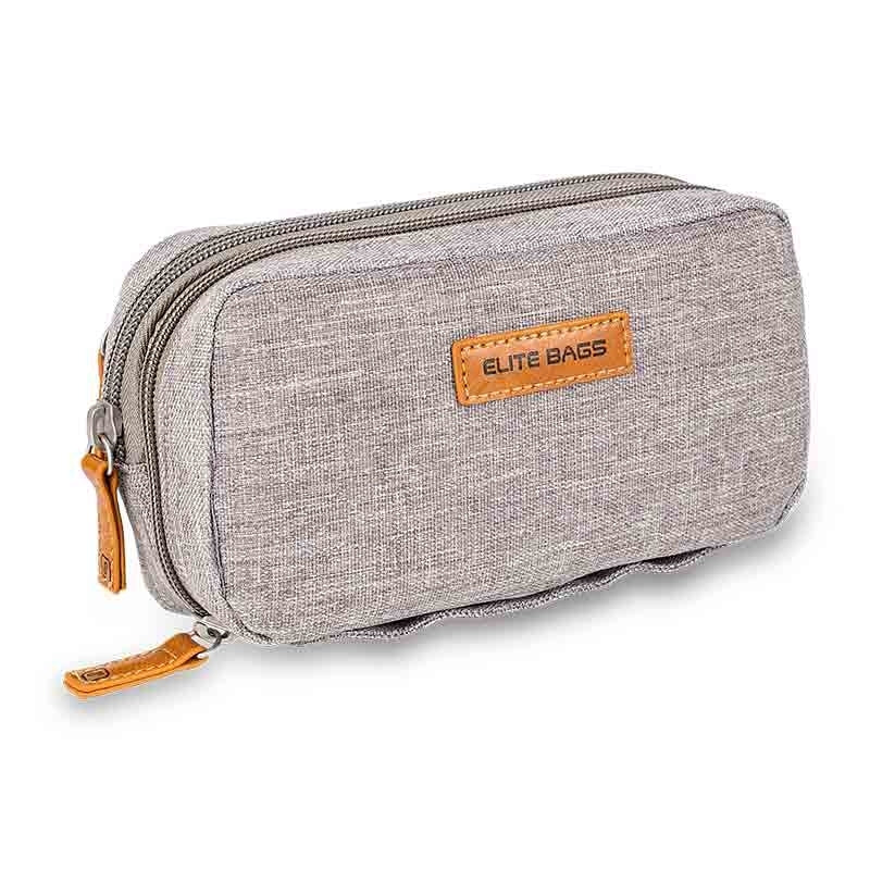 Elite DIABETICS Isothermal Bag for Diabetic’s Kit - Grey - Elite Bags