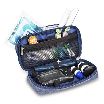 Elite DIABETICS Isothermal Bag for Diabetic’s Kit - Blue - Elite Bags