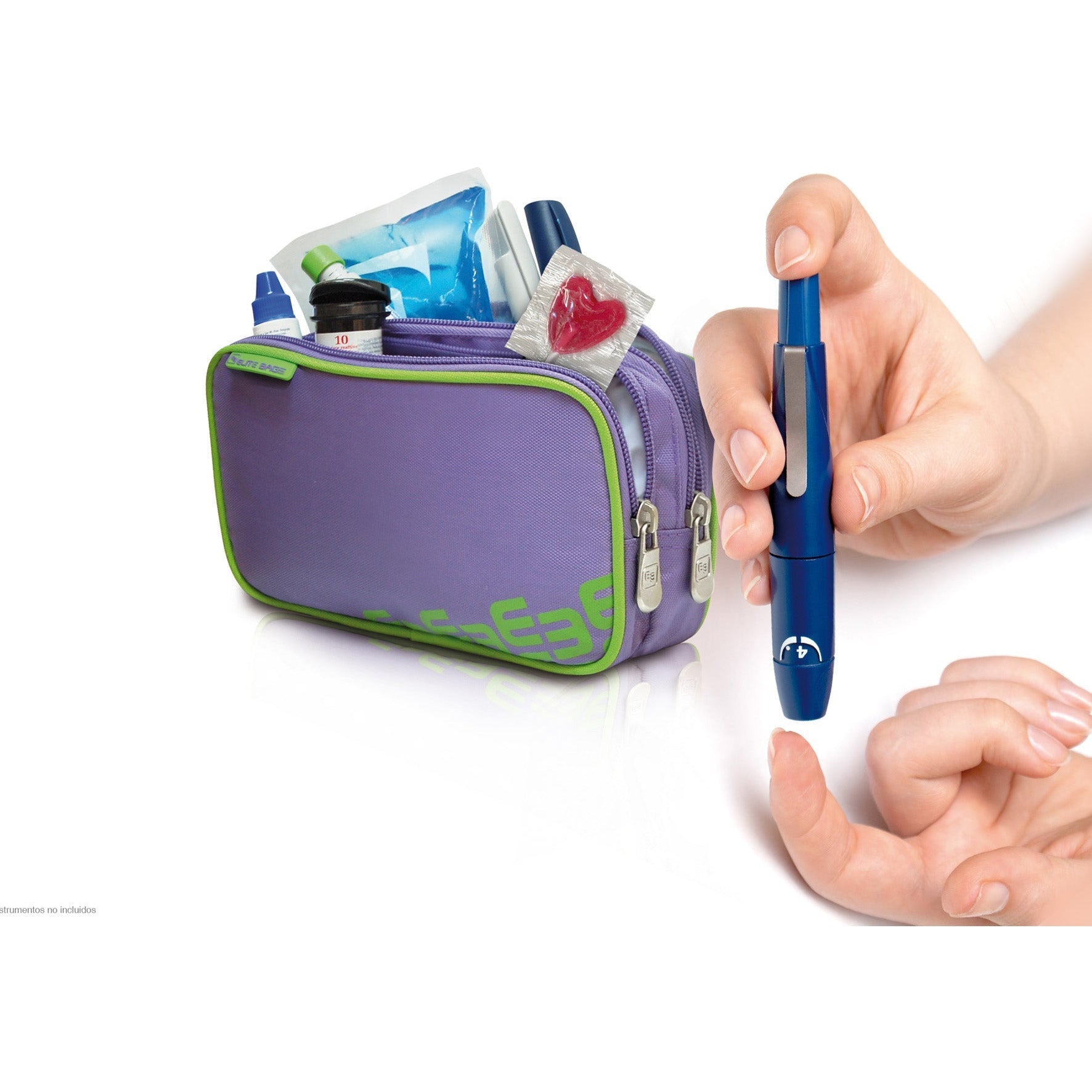 Dia's Cool Designs Diabetes Bag - Purple