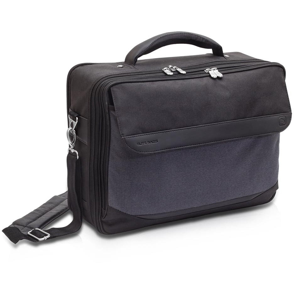 Elite Doctor's Bag - Black Twill Nylon - Elite Bags