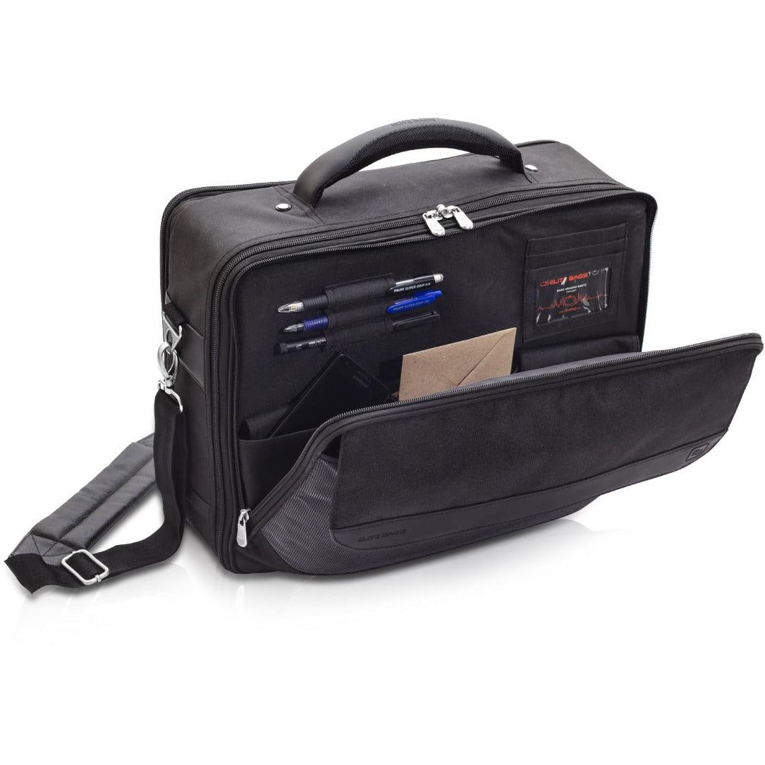 Elite Doctor's Bag - Black Twill Nylon