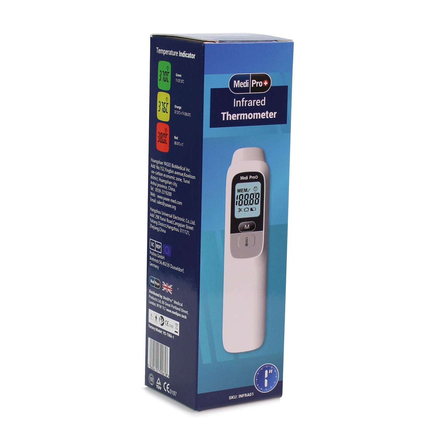 MediPro Non-Contact Forehead Infrared Digital Thermometer - MediPro