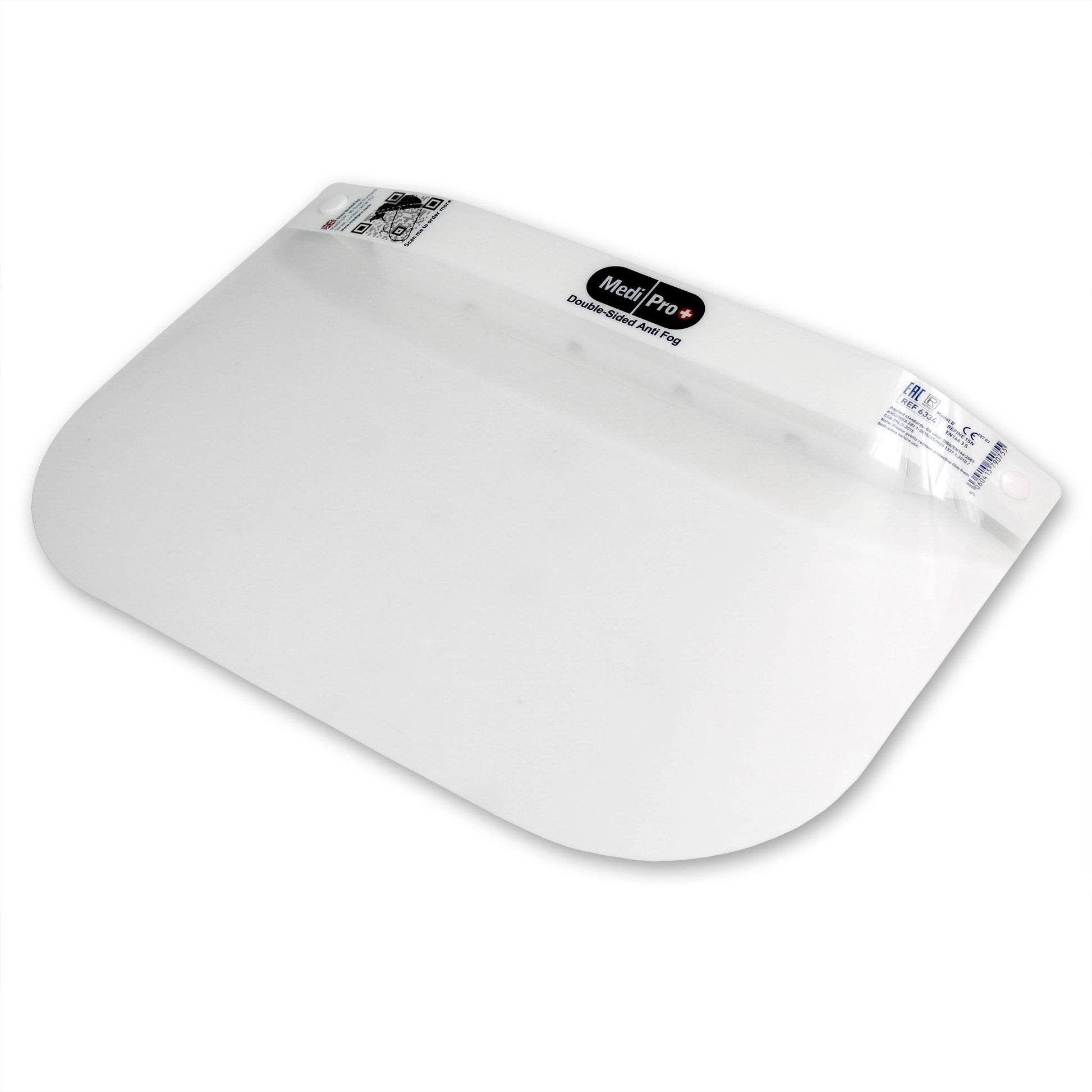 Face Shield Visor - Pack of 12 Visors - [EN166 - CAT II] - MediPro