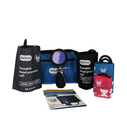 MediPro Sphygmomanometer With Adult & Child Cuffs - MediPro