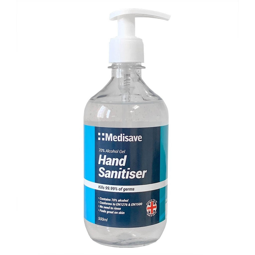 MediPro 70% Alcohol Hand Sanitiser 500ml With Pump - MediPro