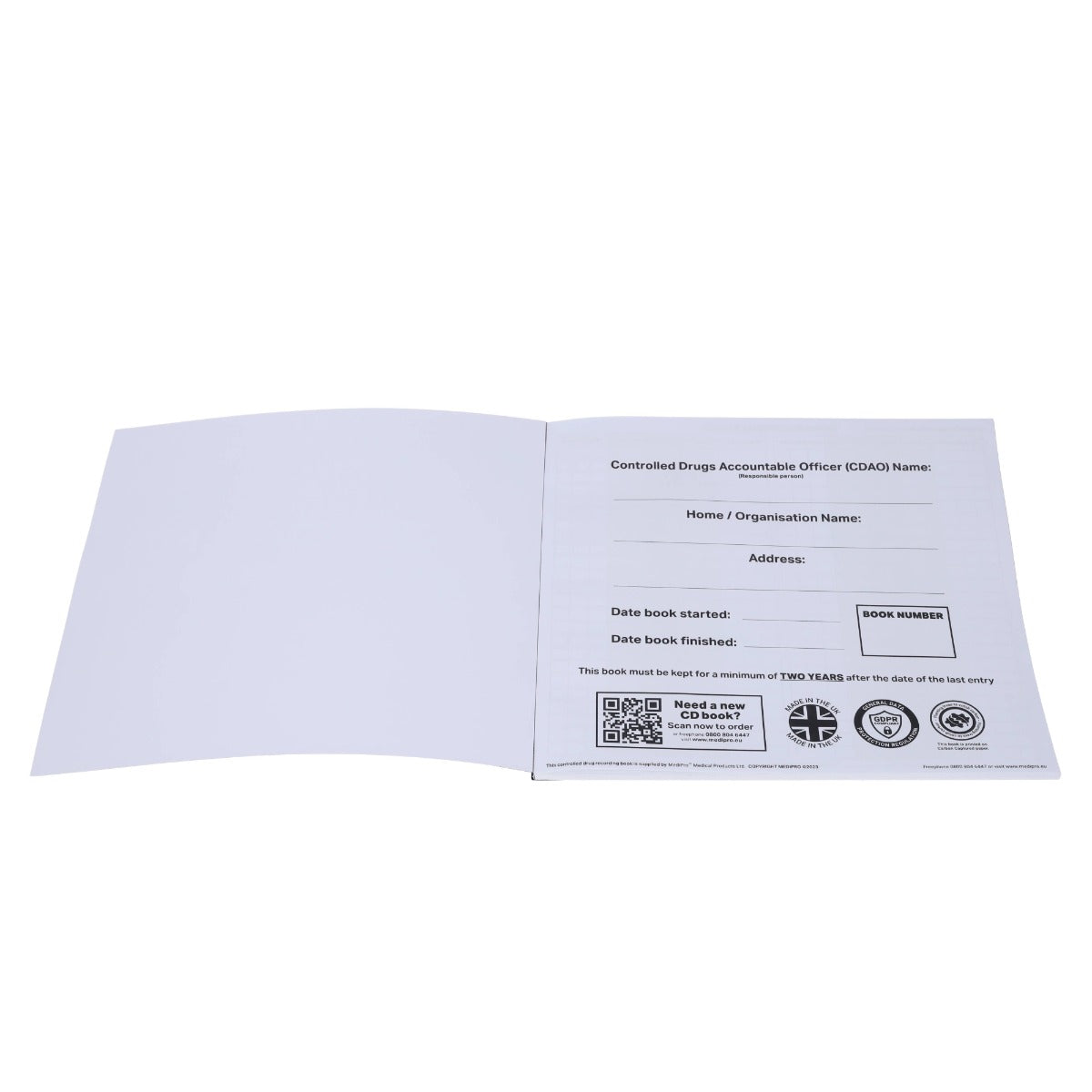 Controlled Drugs Register - Medipro - MediPro