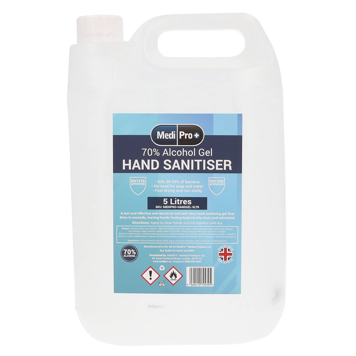 MediPro 70% Alcohol Hand Sanitiser 5 Litres - MediPro