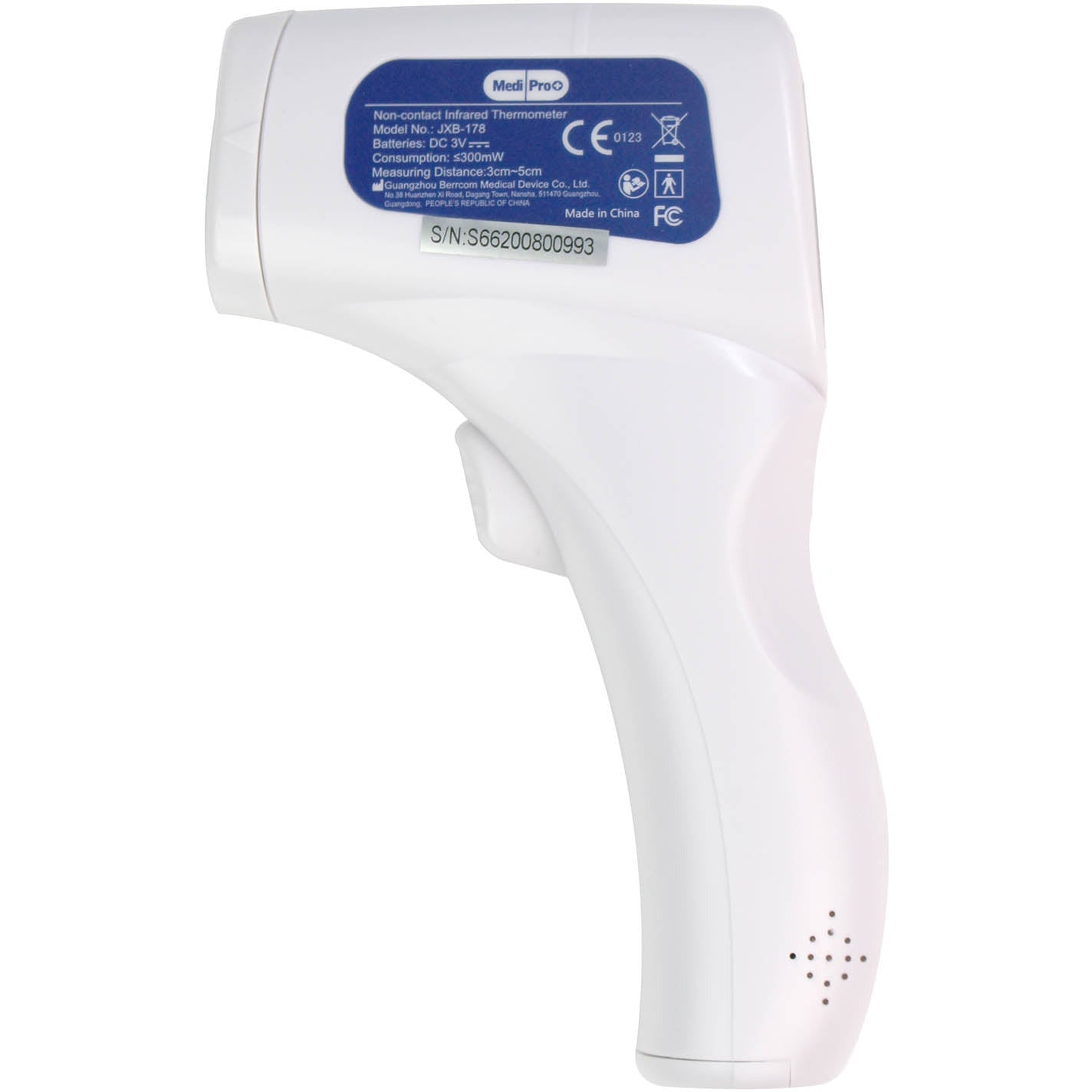 Non-Contact Infrared Forehead Thermometer - MediPro