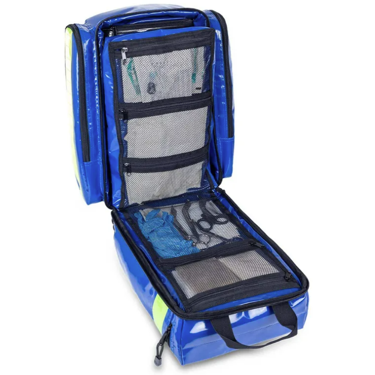 Rescue emergency backpack - Blue Tarpaulin - Elite Bags