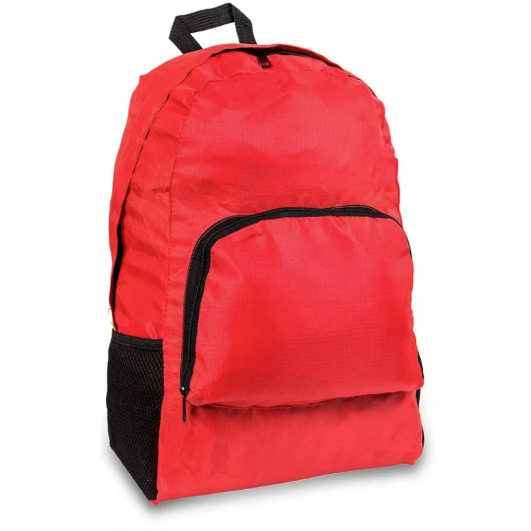 ELITE Foldable Backpack - Red - Elite Bags