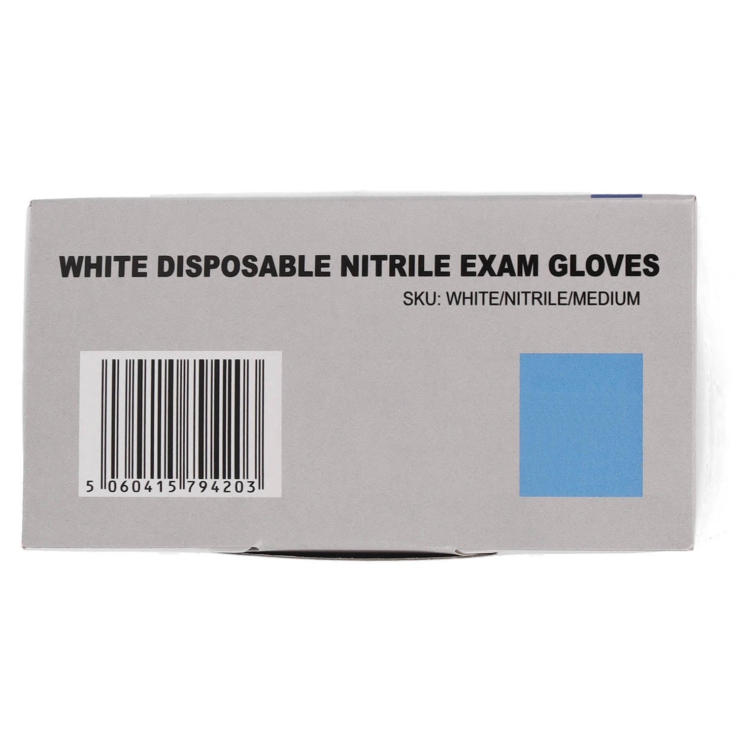 White Nitrile Gloves Medical Grade Cat III PPE Large x 100 - MediPro