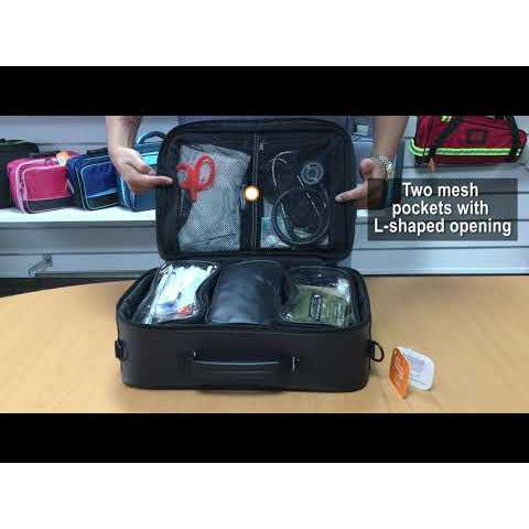 Large Capacity Basic CARE'S Case - Black - Elite Bags